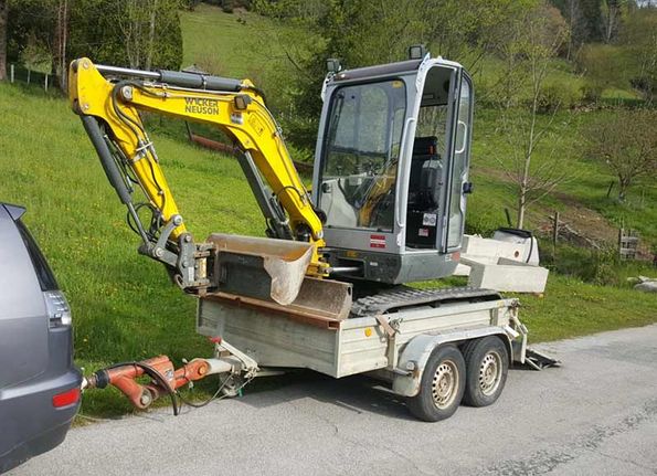 Baumaschinen mieten